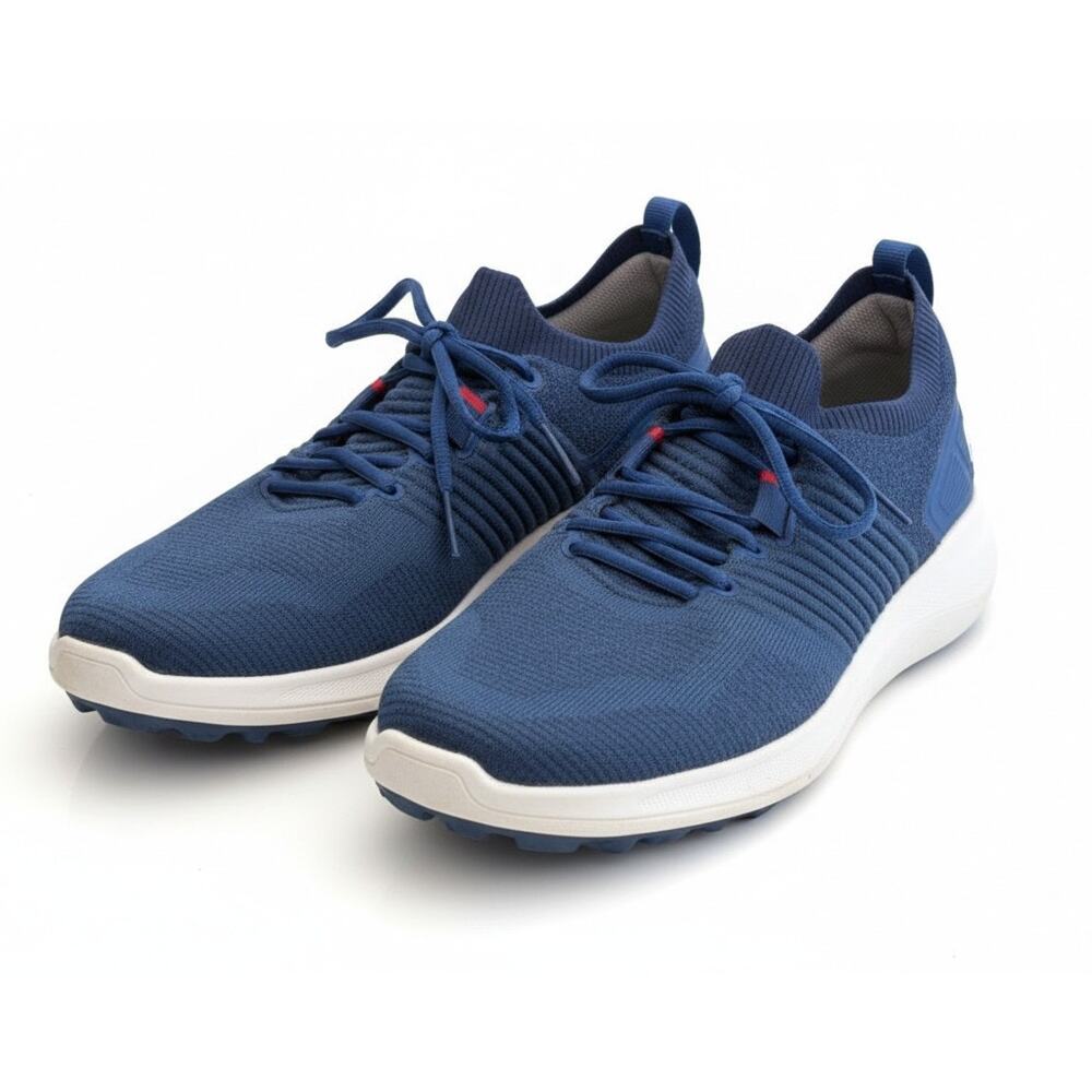 FootJoy Flex XP Blue Knit Spikeless Golf Shoes Men’s 9.5 Waterproof